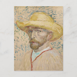 Vincent van Gogh, postal de autorretrato
