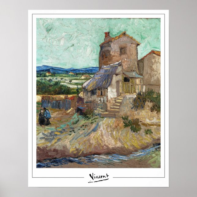 Vincent Van Gogh Póster de Arte de Zedign #1 (Frente)