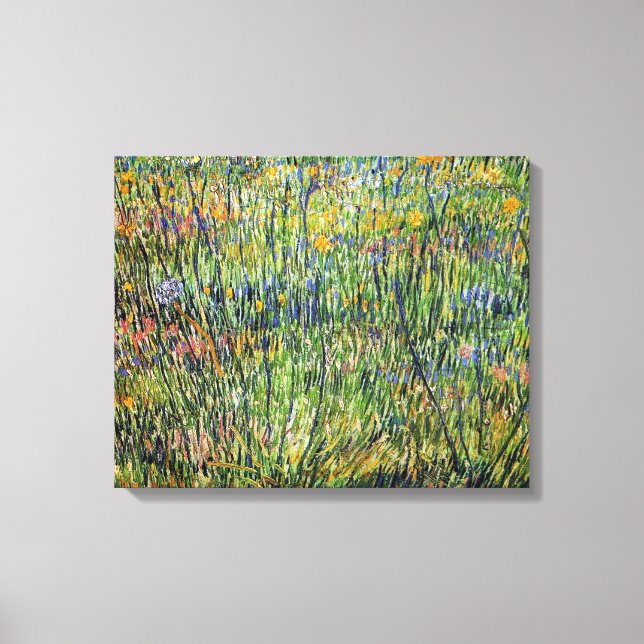 Vincent Van Gogh - Prado en Flor Arte Fino (Anverso)