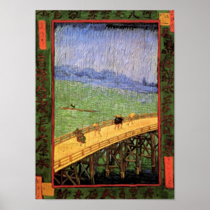 Vincent Van Gogh - Puente En La Lluvia Del Arte Ja