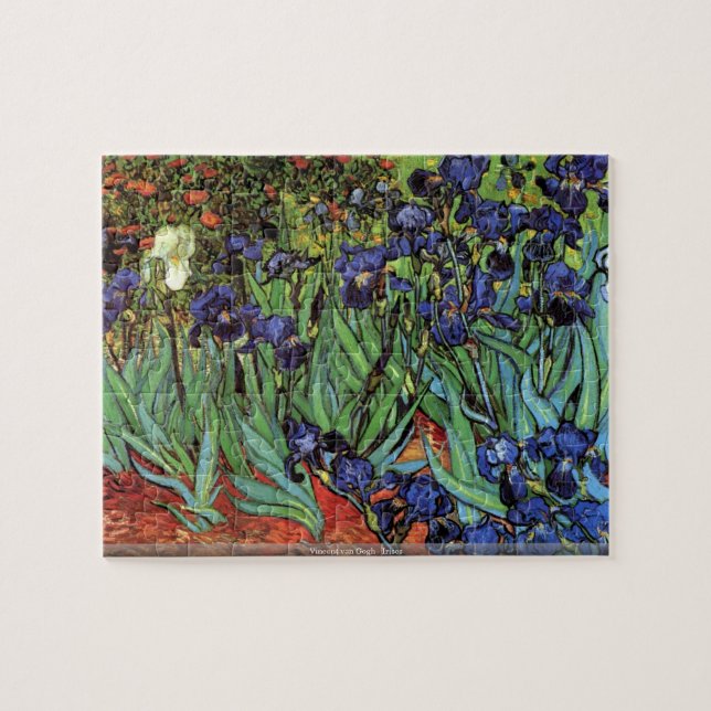 Vincent van Gogh - rompecabezas de los iris (Horizontal)