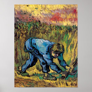 Vincent Van Gogh - Segador con hoz - Arte fino