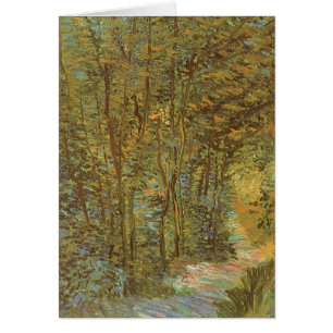 Vincent van Gogh - Sendero en el bosque