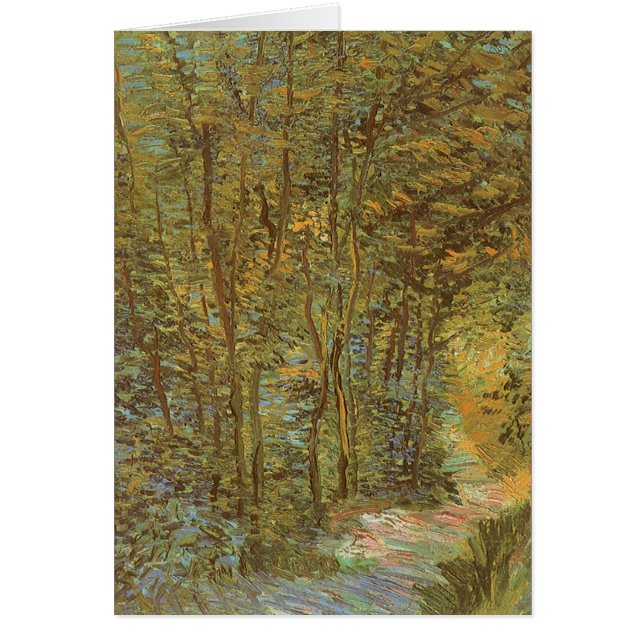 Vincent van Gogh - Sendero en el bosque (Frente)