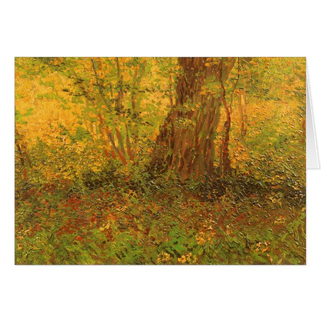 Vincent van Gogh - Sotobosque (Anverso (Horizontal))