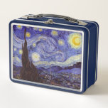 Vincent Van Gogh Starry Night Vintage Bella Artes<br><div class="desc">Vincent van Gogh Starry Night Bella Artes Painting Starry Night es un cuadro del artista holandés post-impresionista Vincent van Gogh. El cielo azul nocturno está lleno de nubes, estrellas y una luna creciente brillante. La noche estrellada es la única noche de la serie de vistas desde la ventana de su...</div>