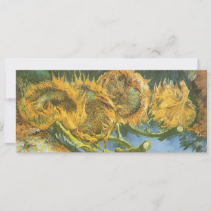 Vincent van Gogh - Still Life: Cuatro girasoles co