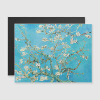 Vincent van Gogh - Tarjeta magnética de almond Blo