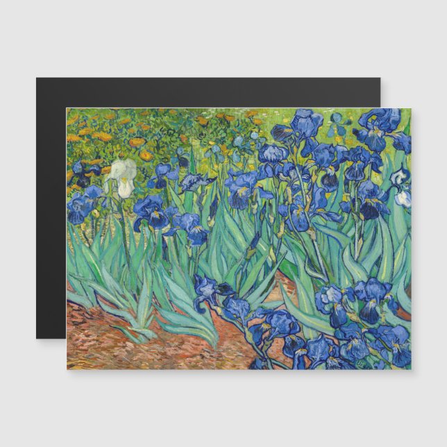 Vincent Van Gogh - Tarjeta magnética irlandesa (Anverso/Reverso)