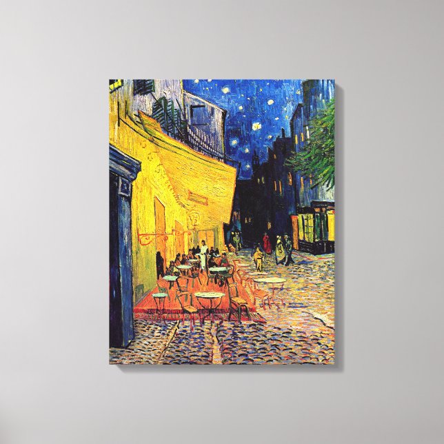 Vincent Van Gogh - Terraza Cafetería En Bella Arte (Anverso)