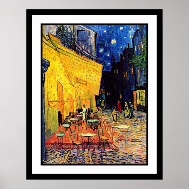 Vincent Van Gogh - Terraza Cafetería En Bella Arte (Frente)