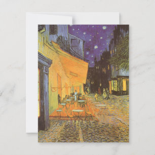 Vincent van Gogh - Terraza del café por la noche