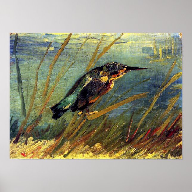 Vincent Van Gogh - The Kingfisher - Arte de amante (Frente)