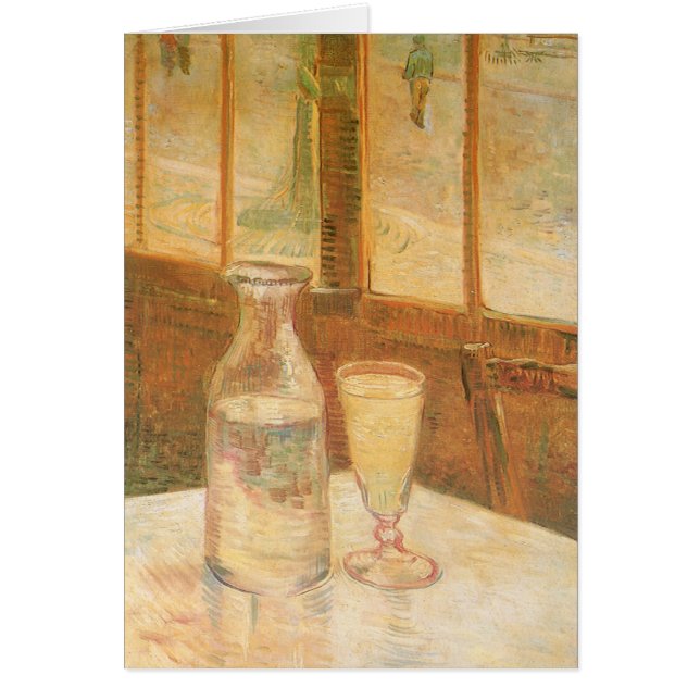 Vincent van Gogh - Todavía la vida con Absinthe (Frente)