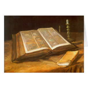 Vincent van Gogh - Todavía la vida con la Biblia