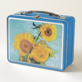 Vincent Van Gogh - Tres girasoles en una caja