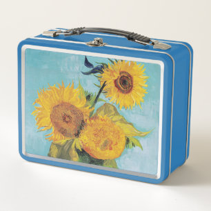 Vincent Van Gogh - Tres girasoles en una caja