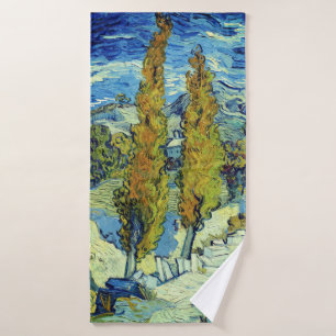 Vincent Van Gogh Two Poplars en Saint-Rémy