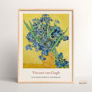 Vincent van Gogh Vase con arte amarillo irlandés