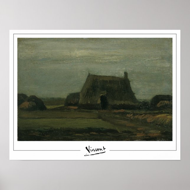 Vincent Van Gogh Zedign cartel de arte #46-2 (Frente)