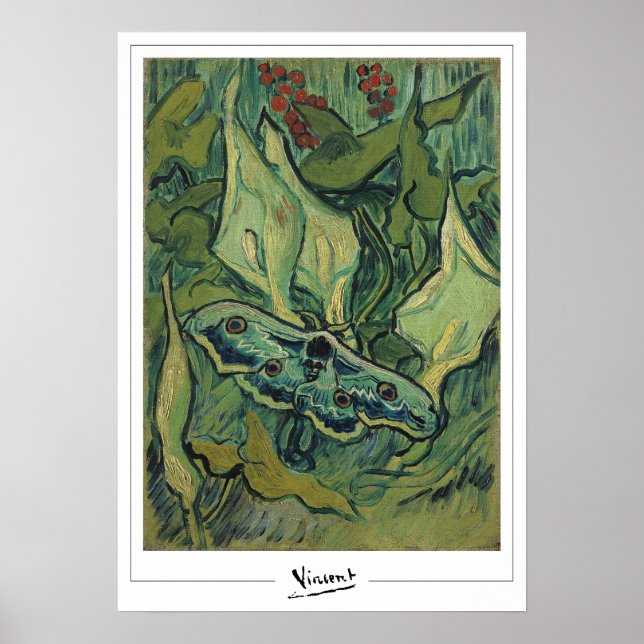 Vincent Van Gogh Zedign cartel de arte #49-3 (Frente)