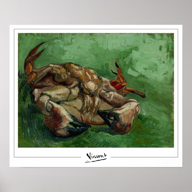 Vincent Van Gogh Zedign Poster de arte #10-2 (Frente)