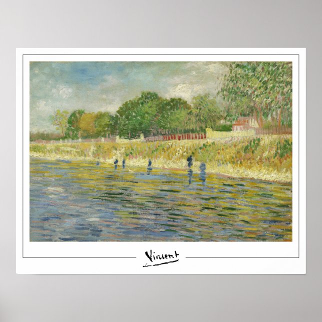 Vincent Van Gogh Zedign Poster de arte #12 (Frente)