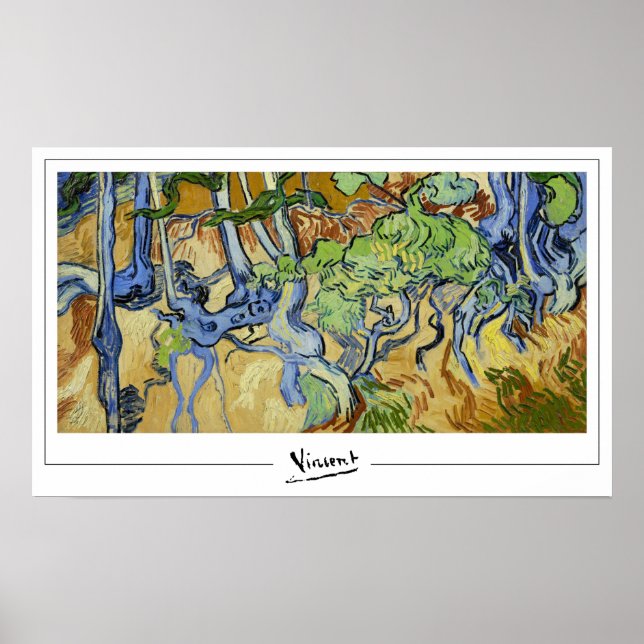 Vincent Van Gogh Zedign Poster de arte #14-2 (Frente)