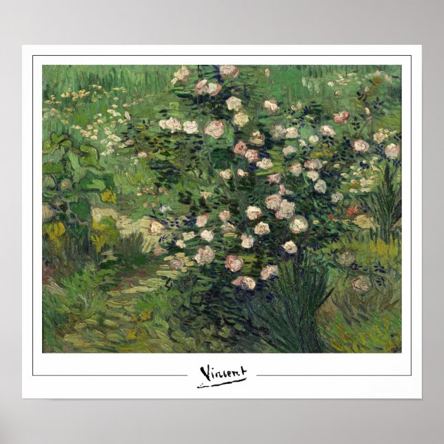 Vincent Van Gogh Zedign Poster de arte #15-2 (Frente)