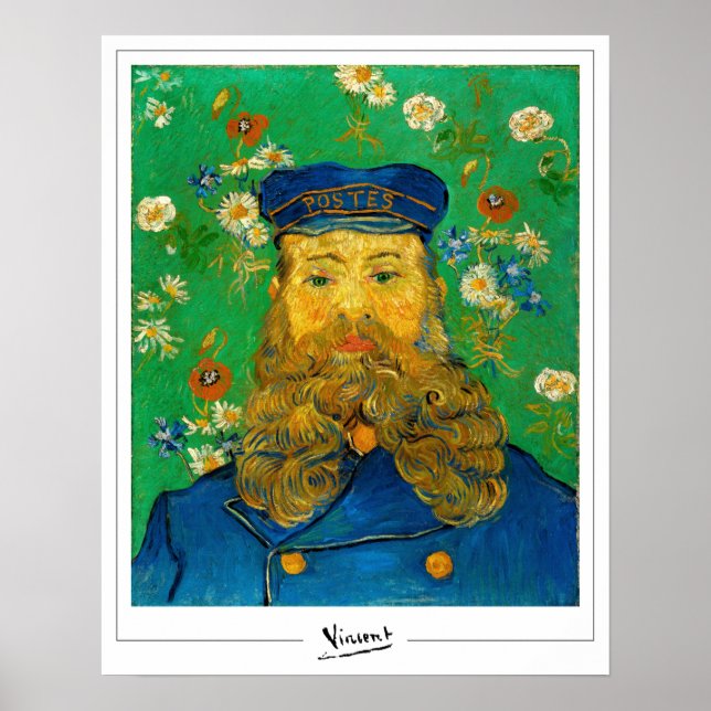 Vincent Van Gogh Zedign Poster de arte #1-3 (Frente)