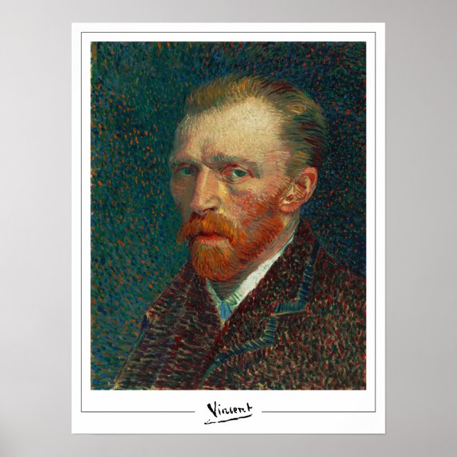 Vincent Van Gogh Zedign Poster de arte #21-2 (Frente)