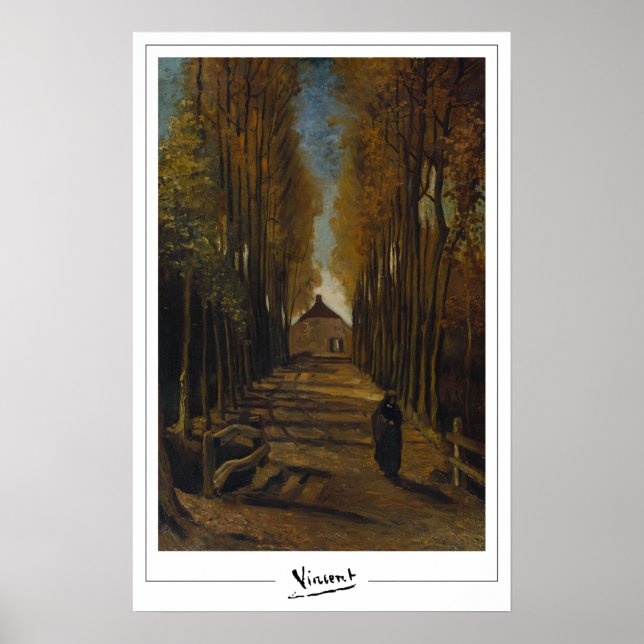Vincent Van Gogh Zedign Poster de arte #31-2 (Frente)