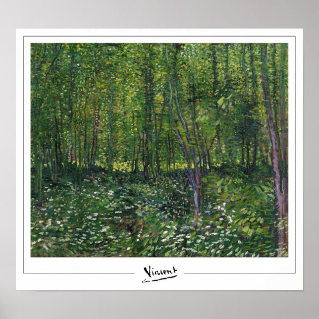 Vincent Van Gogh Zedign Poster de arte #31-3 (Frente)