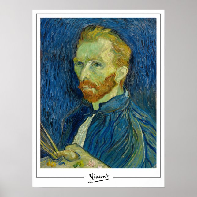 Vincent Van Gogh Zedign Poster de arte #33 (Frente)