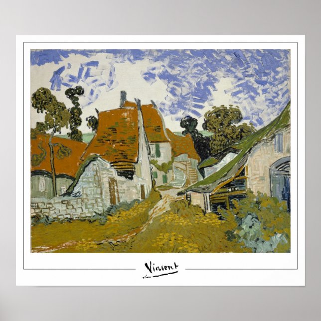 Vincent Van Gogh Zedign Poster de arte #33-2 (Frente)