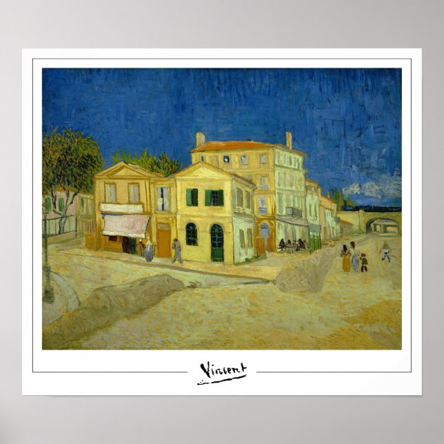 Vincent Van Gogh Zedign Poster de arte #34-3 (Frente)