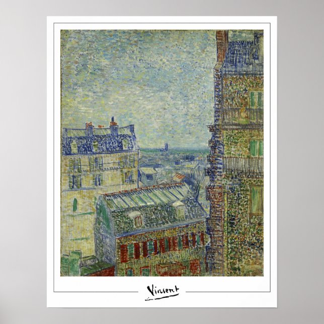 Vincent Van Gogh Zedign Poster de arte #36-2 (Frente)