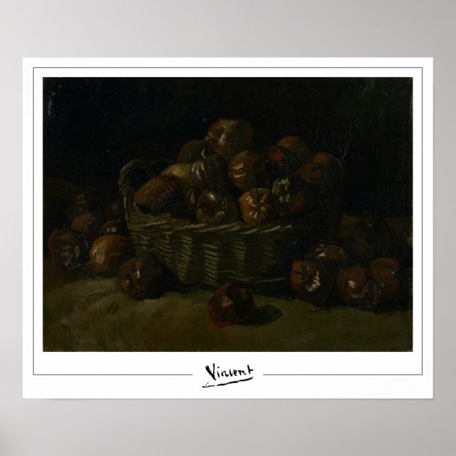 Vincent Van Gogh Zedign Poster de arte #44 (Frente)