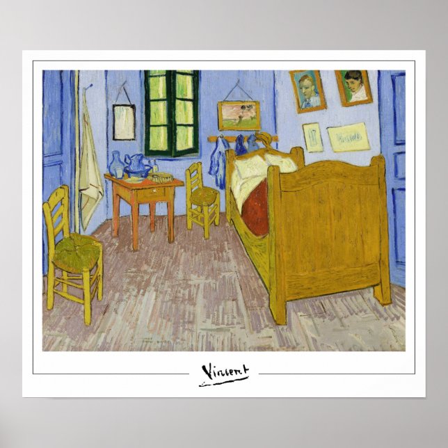Vincent Van Gogh Zedign Poster de arte #45 (Frente)
