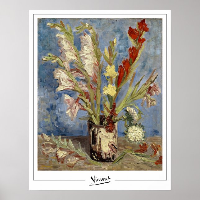 Vincent Van Gogh Zedign Poster de arte #48-2 (Frente)
