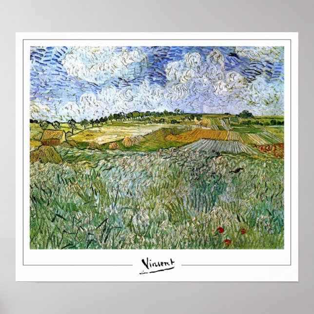 Vincent Van Gogh Zedign Poster de arte #531 (Frente)