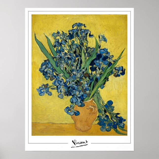 Vincent Van Gogh Zedign Poster de arte #54 (Frente)