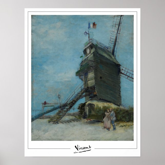 Vincent Van Gogh Zedign Poster de arte #57 (Frente)