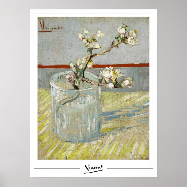 Vincent Van Gogh Zedign Poster de arte #58-2 (Frente)