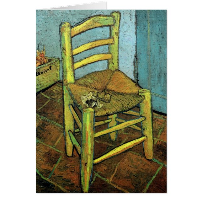 Vincent's Chair y su Bella Artes de Pipe Van Gogh (Frente)