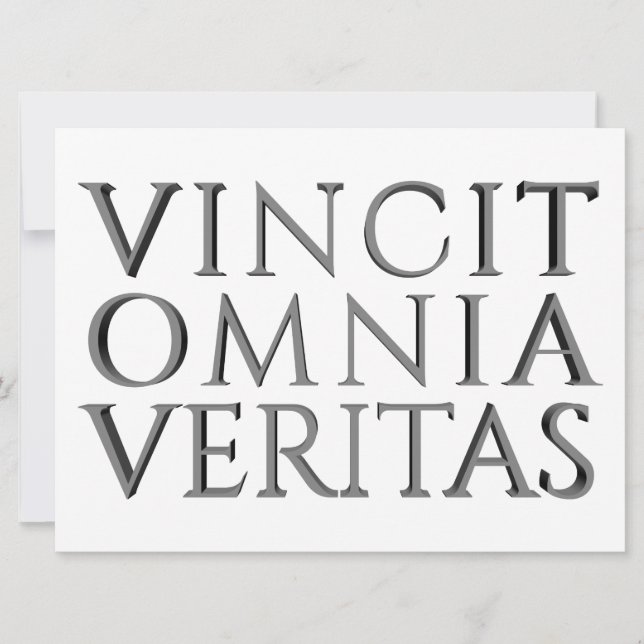 VINCIT OMNIA VERITAS - Luz (Anverso)