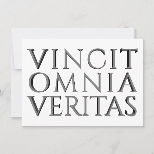 VINCIT OMNIA VERITAS - Luz (Anverso)