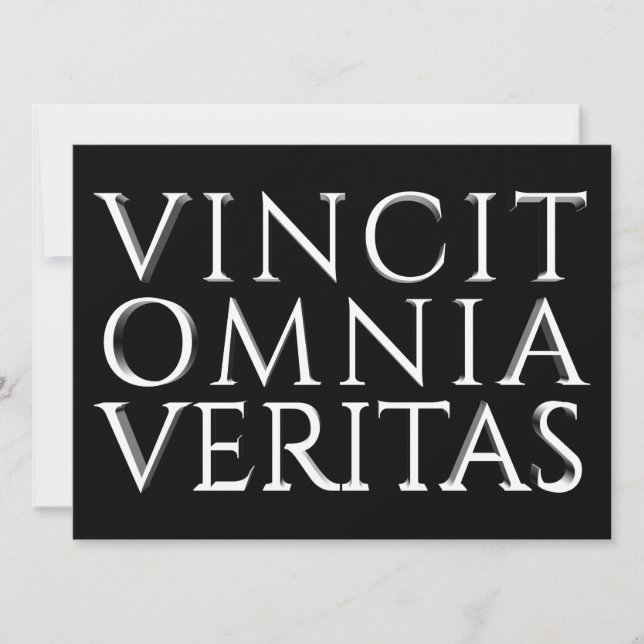 VINCIT OMNIA VERITAS - Luz (Anverso)
