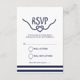 Vinculación de la caligrafía de Knot RSVP
