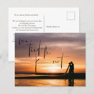 Vinculamos la foto de la Invitación del Elopement 
